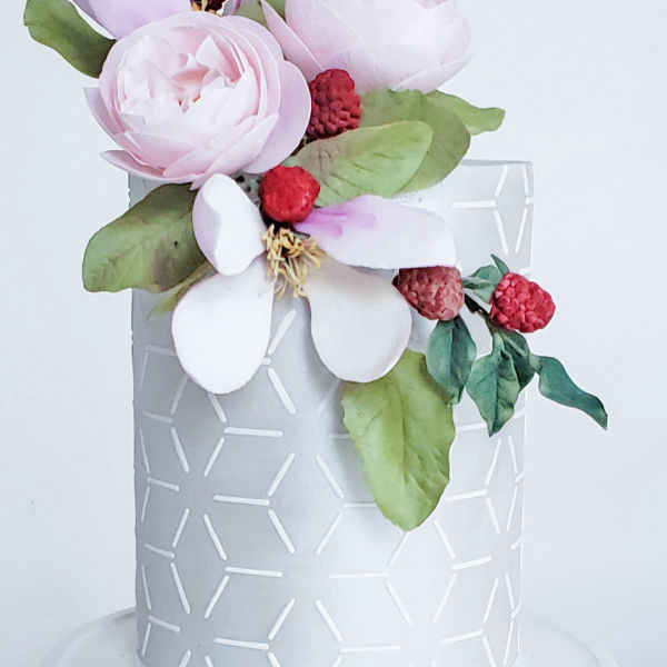 Silvia Favero Stencils - Cake Stencils for Ultimate EleganceThe Cake  Decorating Co.